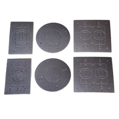 Polyethylene foam Electrical Outlet Gaskets 